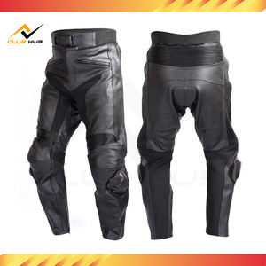 Pantalones de Cuero para Motociclismo de Invierno, Transpirables, de Manga Larga, Personalizables, con Costuras Resistentes, de Club Hub Industries - Product Image 3