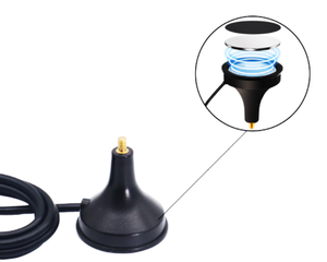 Antena magnética de resorte 3dBi duradera de alta calidad de 868MHz con cable RG174 conector SMA aplicaciones de telecomunicaciones externas - Product Image 3