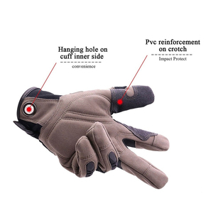Gants de travail de sécurité anti-vibration, résistants aux chocs, résistants aux coupures de niveau 5, imperméables, antidérapants, taille européenne - Product Image 6