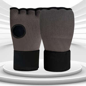 Gants rembourrés intérieurs doublés de gel avec logo personnalisé enveloppes spéciales pour les mains de boxe avec protection des poignets pour les arts martiaux faciles à utiliser - Product Image 3