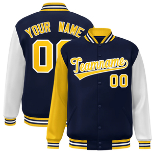 Personalizable hombres Letterman poliéster Bomber estilo Varsity chaqueta Stand Collar invierno recubierto logotipo personalizado fabricante chaqueta - Product Image 1