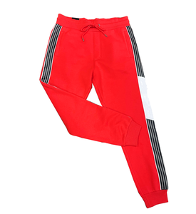 Logo personnalisé pantalon de survêtement décoration en dentelle pantalon de survêtement extérieur décontracté nouveau Style Fitness pantalon pour hommes pantalon délavé - Product Image 2