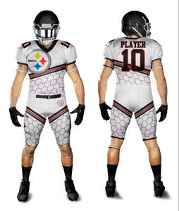 Vente en gros de maillots de football pour jeunes ensembles d'uniformes de football américain personnalisés à sublimation complète - Product Image 1