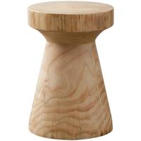 Suministro Directo de Fábrica, Diseños Personalizados, Taburete de Madera Maciza Torneada, Muebles de Tronco de Madera de Alta Gama, Precio de Mayoreo