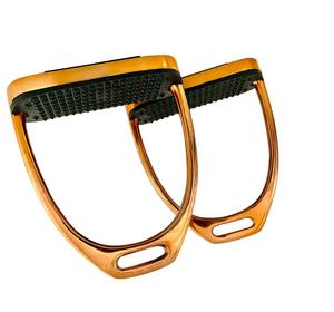 Recién llegado, estribos de caballo de salto inglés, junta flexible de acero inoxidable, ligero, fabricante de fábrica OEM - Product Image 5