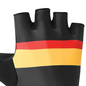 Venta al por mayor Mejor Precio medio dedo guantes de Ciclismo de alta calidad deportes al aire libre PU Material logotipo personalizado - Product Image 4