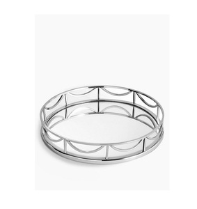 Modern Decorative Metal Serving <b>Tray</b> For Luxury Homes <b>Offices</b> And Restaurants Adding Beauty To Interior Spaces Daily - Product Image 3