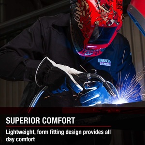 Gants de soudage personnalisés résistants au feu et à la chaleur Doublure en coton Kevlar Soudeurs de 7oz sans silicone résistant à la perforation - Product Image 5