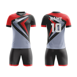 Vêtements d'entraînement sportif Ensemble d'uniformes de football Offre Spéciale l'équipe à manches courtes Uniforme de football au meilleur prix - Product Image 4