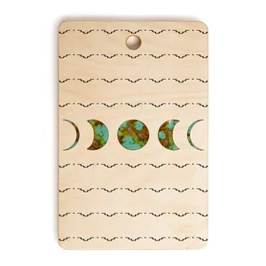 Planche à découper en bois écologique de qualité supérieure, forme rectangulaire moderne de luxe, autocollant imprimé émaillé, ustensiles de cuisine personnalisables - Product Image 5