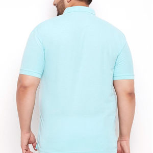 2025 Breathable Plus Size Men's Polo Shirts Comfortable Stylish Knitted Customizable Slim Fit <b>Eco</b>-Friendly OEM ODM Service - Product Image 2