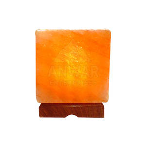 Lampe au sel de forme carrée à bas prix Meilleur matériau Artisanat naturel Prix de gros - Product Image 4