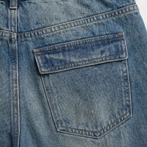 Pantalones Vaqueros Cargo de Cintura Alta para Mujer, Color Sólido, Transpirables, a la Moda, Jeans para Mujer, Precios al por Mayor, Calidad Premium, Pantalones Elegantes - Product Image 5