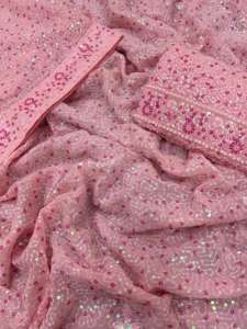 Nouveau lancement Superhit Bollywood broderie séquence travail Saree et Banglori soie Saree grossiste de l'Inde - Product Image 5