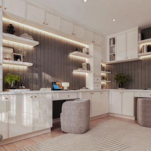 ตู้ปั่นไม้อเมริกันดีไซน์ปรับแต่งได้สำหรับตู้ครัวครบชุด - Product Image 6