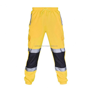 Reflective Safety <b>Pants</b> Work Safety wear High Visibility Nocturnal Outdoor Construction Worker Night Shift Running - Product Image 3