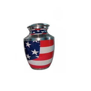 Urnas de cremación de Metal con logotipo personalizado, suministros funerarios, accesorios americanos, gran oferta - Product Image 3