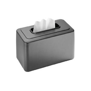 Boîte à mouchoirs carrée de luxe en métal faite à la main conception de diamant plaqué argent article décoratif de table latérale emballé en carton - Product Image 6