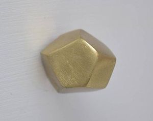 Bouton forme carrée noir fini martelé Design moderne bouton de porte chambre matériel accessoires de travail du bois - Product Image 4