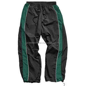 กางเกงวอร์มผู้ชายคุณภาพสูง แบบสปอร์ต ทรงแบ็กกี้ ผ้าไนลอนกันยับ ระบายอากาศได้ดี พร้อมเชือกผูกเอวแบบยืดหยุ่น - Product Image 1