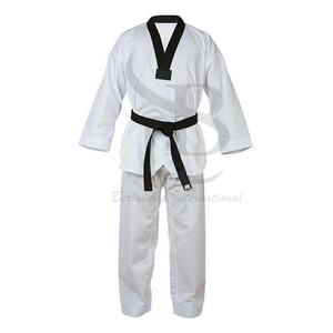 ชุดศิลปะการต่อสู้แบบกำหนดเองสำหรับทุกเพศเครื่องแบบเทควันโดคาราเต้กิจิจูจุสึชุดสีขาว - Product Image 5