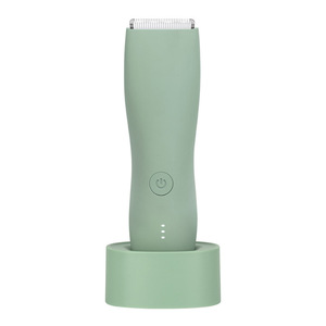 IPX7 étanche corps aine tondeuse <span class=keywords><strong>à</strong></span> cheveux dissolvant boules d'aine cheveux hommes tondeuse corps tondeuse avec lumière led noir - Product Image 1