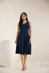 ชุดแม็กซี่เดรสเซ็กซี่แนวโบฮีเมียนสำหรับ100% ชุดเดรสคอวีแนวธรรมชาติสีทึบสำหรับผู้หญิงสำหรับฤดูร้อน2025น่าดึงดูดใจ - Product Image 5