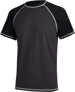 Conception populaire respirant à séchage rapide Compression Rash Guard chemises hommes à manches courtes Compression Rash Guard pour hommes - Product Image 4