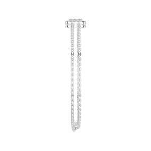 IGI Lab Grown Baguette Diamond Premium 950 Pulsera de eslabones de cadena de platino para mujer Estilo clásico para fiestas y bodas Idea de regalo - Product Image 2