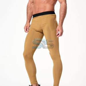 <b>Mens</b> Compression Training <b>Leggings</b> Custom Made Full Length Quick Dry Tights <b>For</b> Running And Yoga - Product Image 6