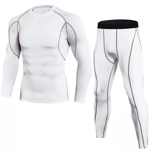 Ensemble de legging de compression respirant et de rashguard pour homme GAF |   Vêtements de sport pour adultes - Product Image 6