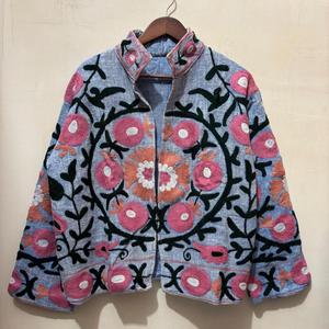 Chaqueta Suzani personalizable más vendida para prendas de vestir exteriores de moda al por menor y al por mayor disponibles a un precio asequible - Product Image 1