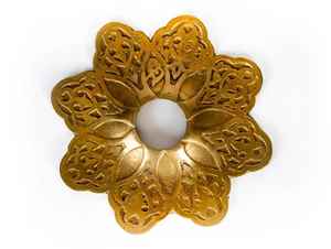 ที่ไม่ซ้ำกันแต่เพียงผู้เดียวที่เป็นของแข็ง Hookahs ทองเหลือง Farida ถาด - Product Image 6