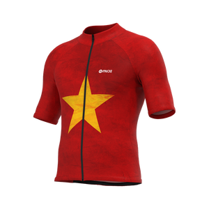 Maillot de Ciclismo de Manga Corta Sublimado Personalizado, Ligero y Transpirable para Hombre - Product Image 1