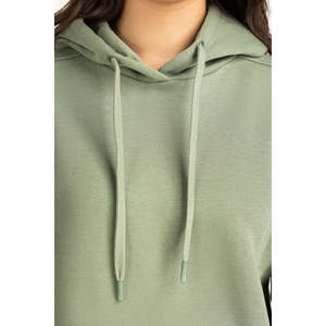 Sweat à capuche en tricot coupe classique WM-POH-WS25-106 - Product Image 2