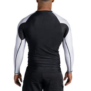 2025 dernière Rash Guard MMA Rashguard personnalisé entièrement Sublimation manches complètes Rash Guards BJJ Rashguards vente entière - Product Image 2