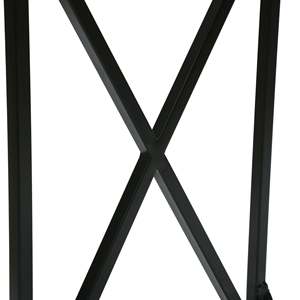 Table gigogne en bois d'acacia artisanal de style industriel moderne avec port de charge, cadre en fer, noir naturel pour salon - Product Image 4