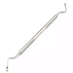 Curettes de hueso de acero inoxidable para dentadura, curetas de hueso de alta calidad para dentadura de Lucas, curetas de hueso de acero inoxidable alemán - Product Image 1