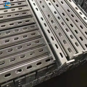 Общая C-образная сталь с глубоким холодным прессованием, 12 футов, перфорированный, размер отверстия, Предварительно Оцинкованный Металлический канал с отверстиями - Product Image 5