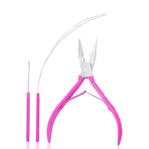 Kit de herramientas para extensiones de cabello Microlinks profesionales de nuevo estilo-Juego de alicates de acero Premium para precisión experta - Product Image 1