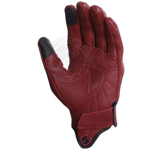 Gants de moto pour la route, pour le vélo, le motocross, course, écran tactile, imperméables, respirants, protection UV, isolés thermiquement, en cuir - Product Image 3
