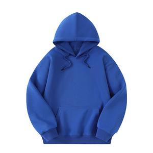 Bangladesh China Factory Price 300g Cotton Hoodie Sweatshirt Unisex Loose Fit Pullover Autumn Trendy 17 Colors Pullover <b>Hoodies</b> - Product Image 3
