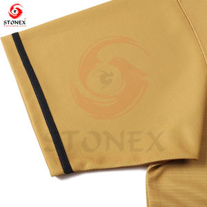 Maille de baseball imprimée brodée de vêtements d'équipe personnalisés avec maillot de baseball à bouton pour unisexe - Product Image 4