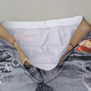 Sous-vêtements pour homme en soie de lait à séchage rapide avec impression numérique 3D amusante, logo personnalisé en gros - Product Image 4