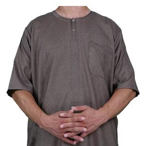 Premium Emirati Thobe Forêt De Luxe Kandura Traditionnel Arabe Porter Élégant Hommes Jubba Doux et Respirant Tenue Islamique Moderne - Product Image 2