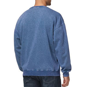 Sweat-shirts et sweats à capuche pour hommes Fermeture éclair sur mesure en coton éponge épais avec logo unisexe imprimé de haute qualité - Product Image 6