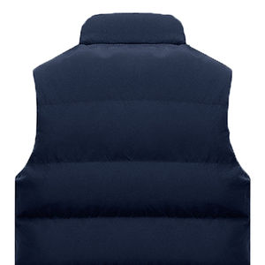 Chalecos Acolchados de Invierno de Alta Calidad para Calle, Unisex, Básicos, sin Mangas, con Cremallera Elegante y Cuello Alto, OEM - Product Image 6