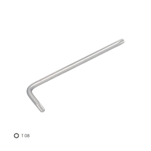 Chiave Torx Standard in Acciaio Cromo Vanadio Professionale T08 - Product Image 3