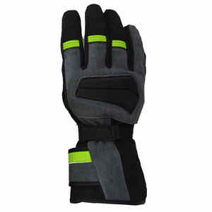 Venta al por mayor personalizar guantes de cuero de moto deportes de carreras de invierno dedo completo montar pantalla táctil elegante seguridad al aire libre OEM - Product Image 4