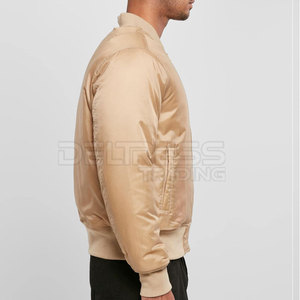 Chaqueta Bomber de alta calidad para hombre, diseño personalizado, ropa de calle impermeable de Color sólido con cuello con capucha, nueva condición - Product Image 5